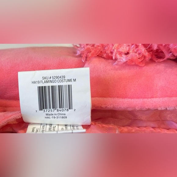 Flamingo medium dog costume - Picture 2 of 4